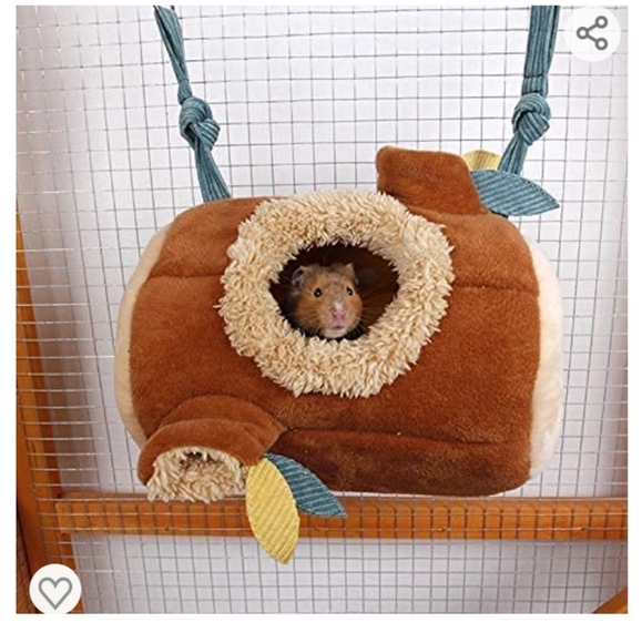 Haieshop Bird Nest House Parakeet Nest Chinchilla Hammock Bird Sugar Glider Hang - Picture 2 of 9